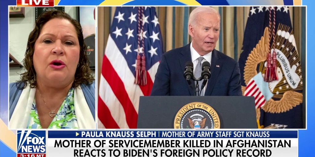 Gold Star mother details Biden's legacy stained by Afghanistan withdrawal