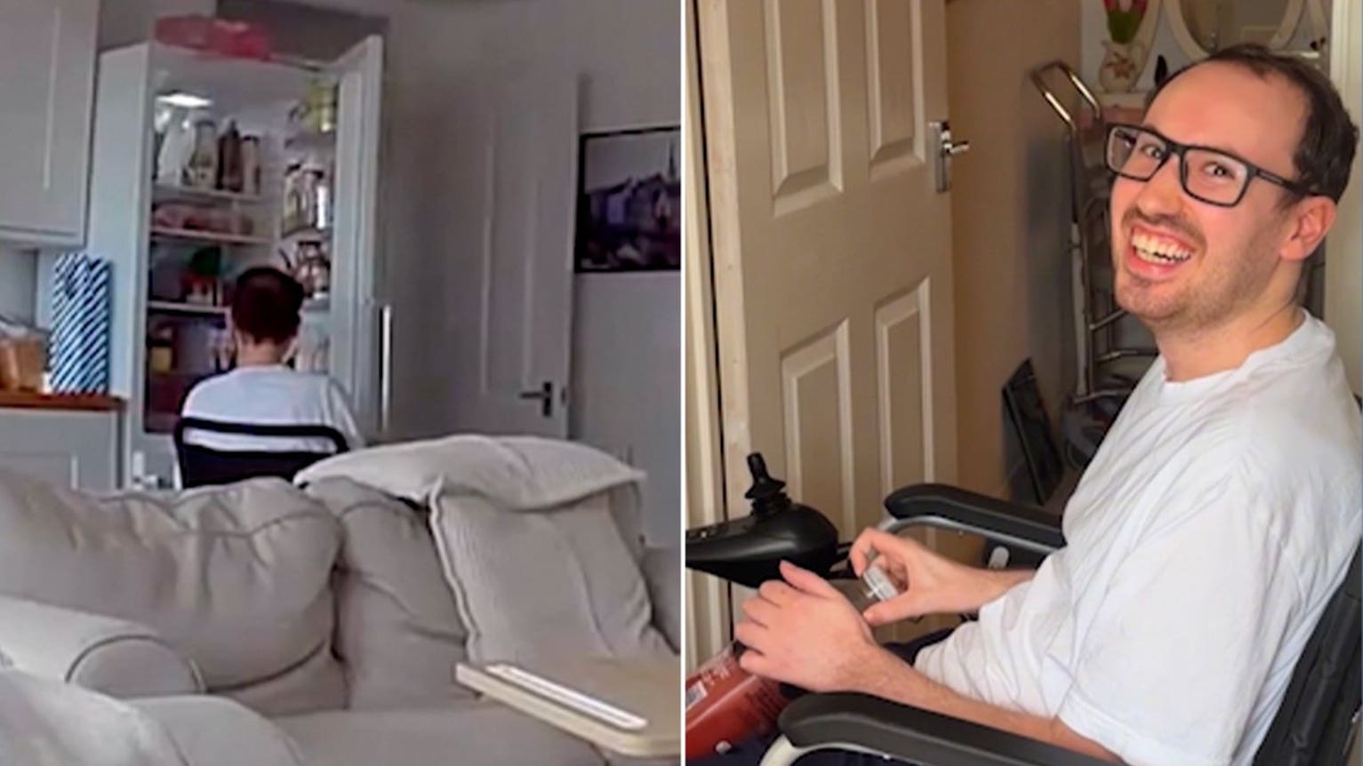 Man with ALS moves wife to tears by bringing her a drink despite losing mobility