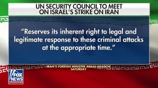 UN Security Council to meet over Israel’s strike on Iran - Fox News
