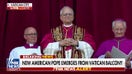 Pope Leo XIV emerges at Vatican, becomes first American pope