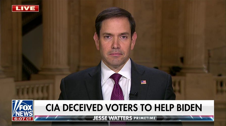 Marco Rubio: There was a complete and systemic blackout of the Hunter Biden laptop story 