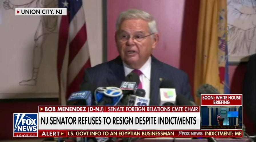Sen Menendez refuses to resign despite indictments