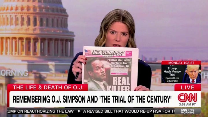 CNN host compares Trump trial to OJ Simpson murder trial