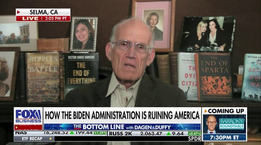 The Biden administration is 'assaulting the very mechanisms and protocols we use to live': Victor Davis Hanson