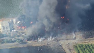 California fireworks facility explodes after catching fire