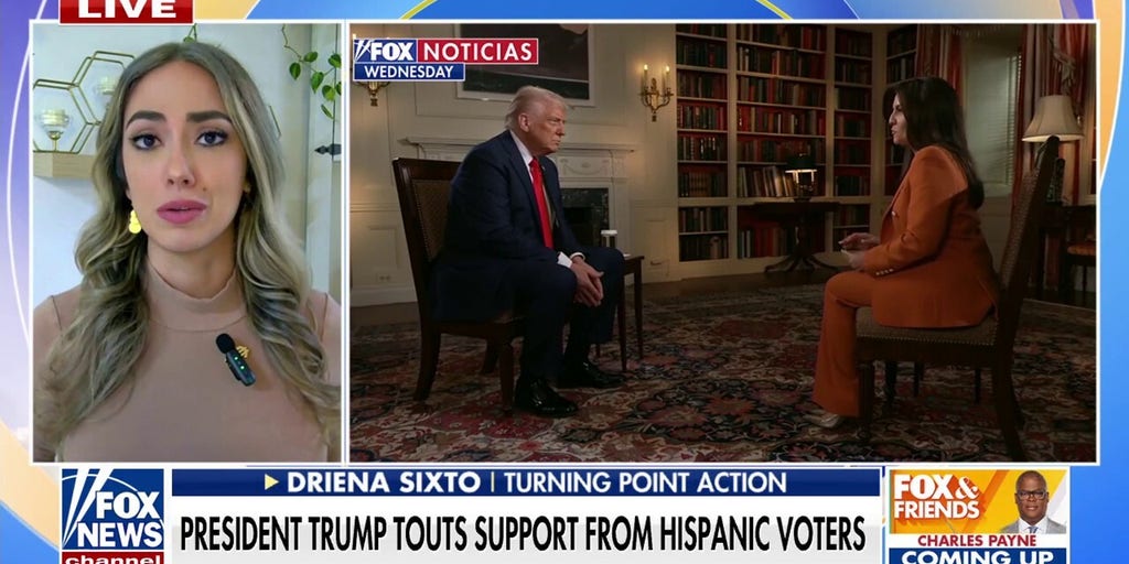 Trump praises Latino support during Fox Noticias interview: 'I love them, they love me'