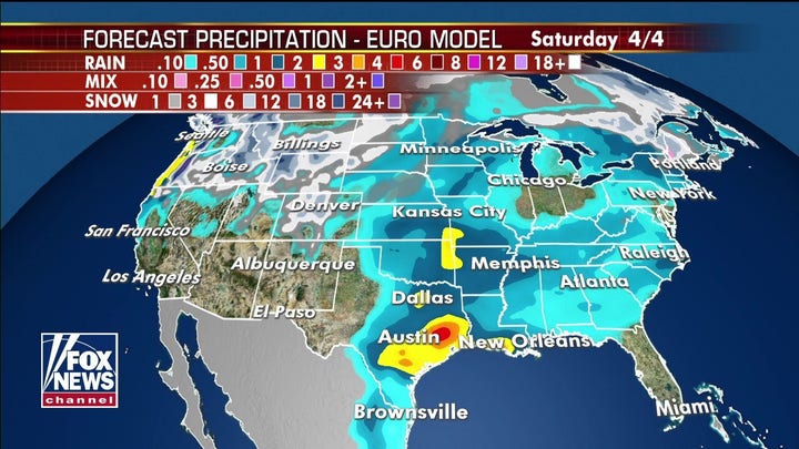 Severe threat through tonight: Fox weather forecast