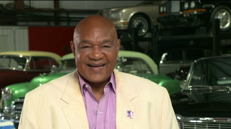 George Foreman reflects on love for the United States