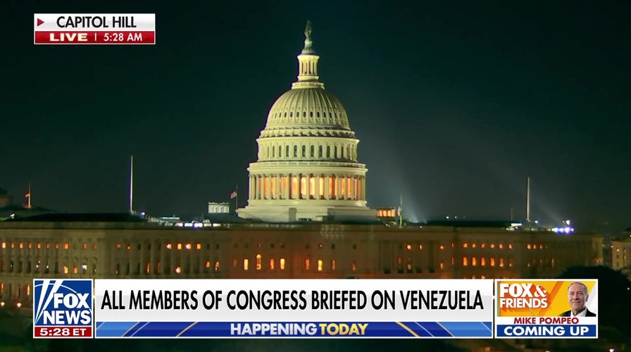 Congress to be briefed on Venezuela op as Senate challenges Trump war powers