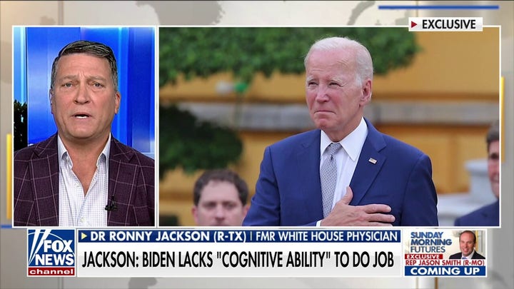 Biden's cognitive decline 'happening quickly', Rep. Ronny Jackson warns: 'He can't do the job'