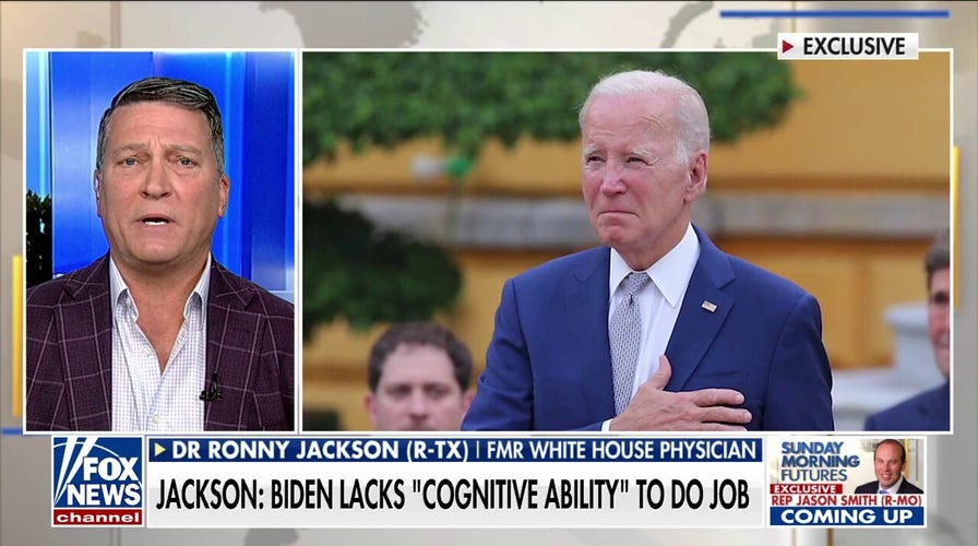 Biden's cognitive decline 'happening quickly', Rep. Ronny Jackson warns: 'He can't do the job'