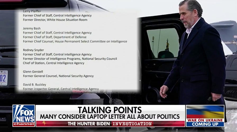 New details emerge on letter signed by intel officials to discredit Hunter Biden laptop story