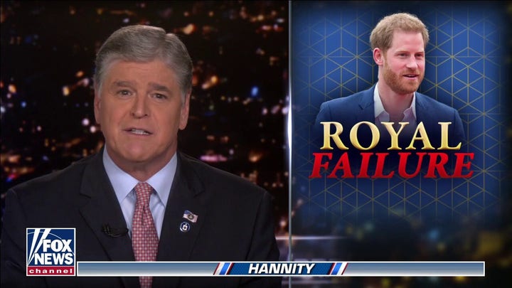 Hannity to Prince Harry: We don't need First Amendment 'lectures' from you