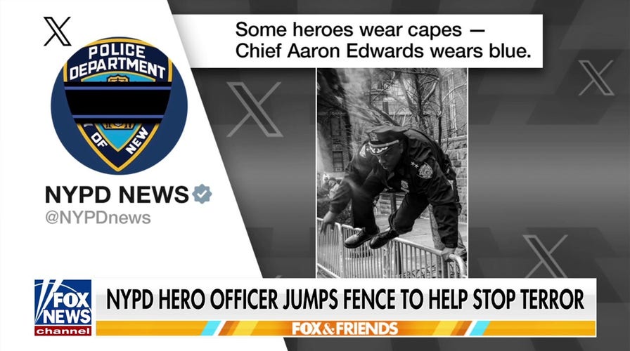 Hero NYPD officers praised for stopping panic  plot