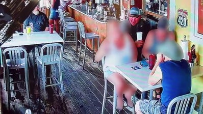 Off-duty Florida sergeant 'stumbling drunk' harasses elderly couple at bar, bystander jumps into action: video