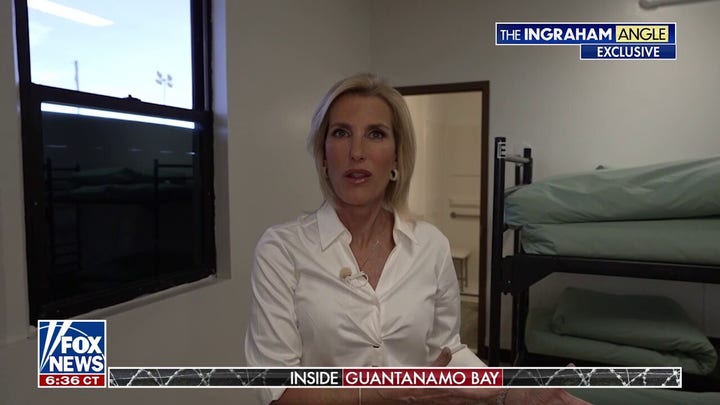Laura Ingraham takes an exclusive look into Gitmo's migrant lodging