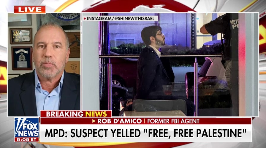 Israeli embassy couple fatally shot in DC as alleged gunman shouted 'free, free Palestine'