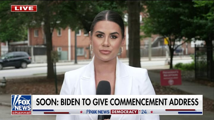 Biden delivers commencement address at Morehouse College