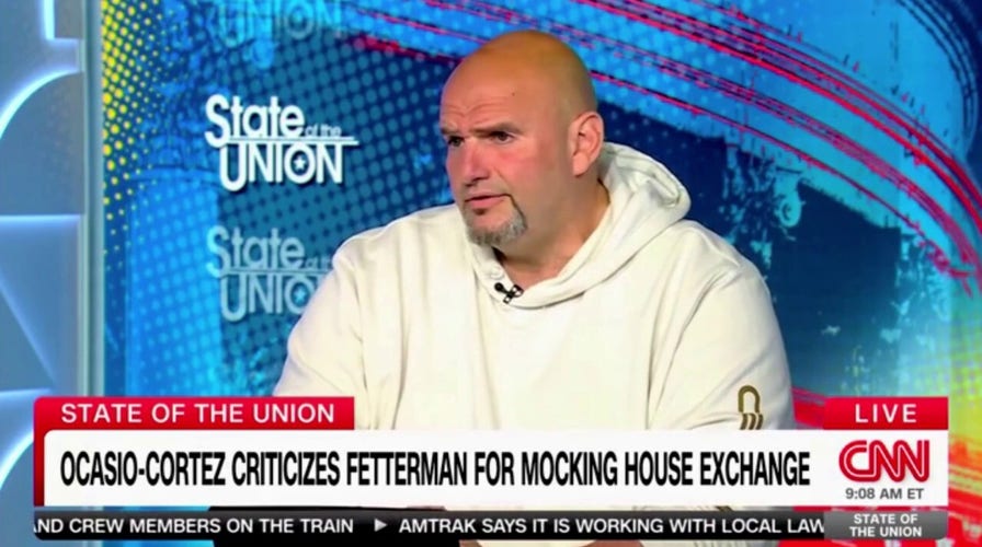 Fetterman responds to AOC's suggestion he's a bully after House Oversight clash: 'That's absurd'