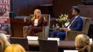 FOX News Media CEO Suzanne Scott says artificial intelligence chatter has too much ‘doomerism’ at the University of South Carolina’s Baldwin Business and Financial Journalism Lecture Series