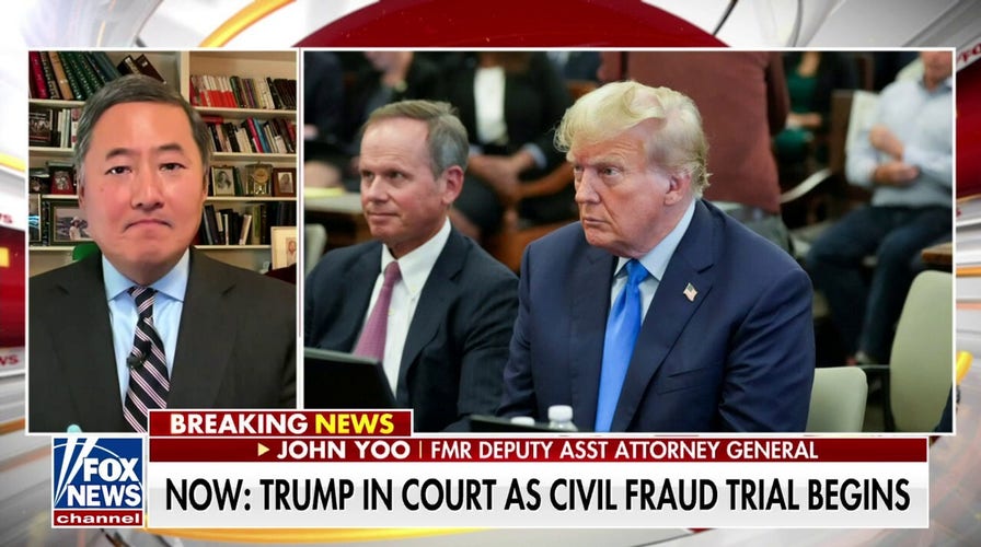 Trump’s fraud case is a politicization by prosecutors: John Yoo