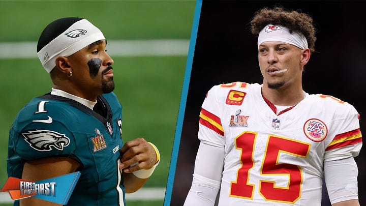 Patrick Mahomes calls Week 2 Super Bowl rematch against the Philadelphia Eagles a "great challenge" | First Things First