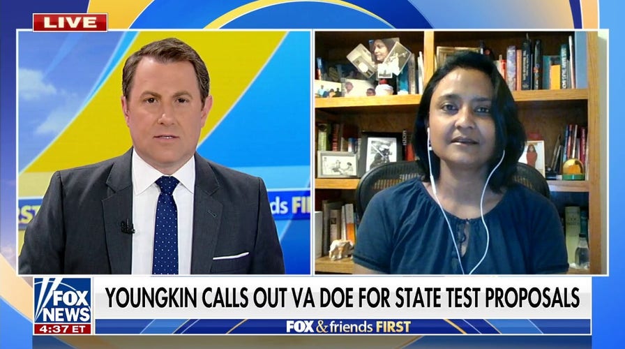 Virginia's Gov. Youngkin calls out Education Department over 'Founding Fathers' state test proposal