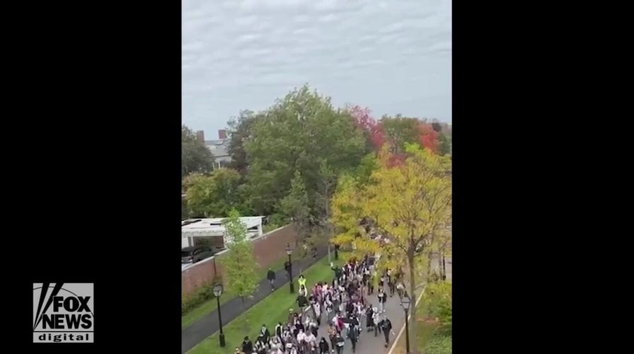 Harvard Students Stage March, ‘die-in’ Blaming Israel For Hospital ...