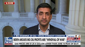 Rep. Ro Khanna claims 'no evidence' Biden's energy policies causing gas prices to skyrocket