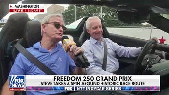 Steve Doocy takes a spin around historic IndyCar route