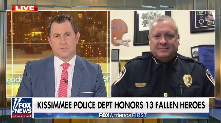 Kissimmee, Fla., police department pay tribute to fallen heroes in Afghanistan