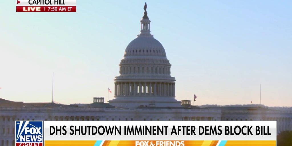 DHS shutdown imminent after Dems block bill