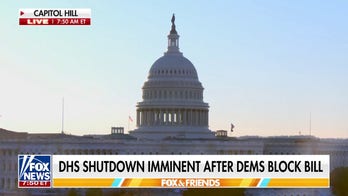 DHS shutdown imminent after Dems block bill