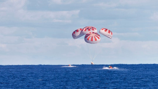 NASA astronauts in SpaceX capsule splash down in the Gulf of Mexico