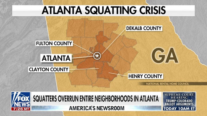 Atlanta struggling with squatting crisis