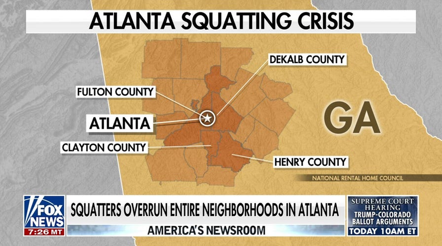 Atlanta struggling with squatting crisis