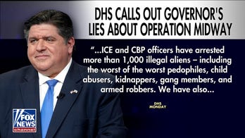 DHS fact-checks Pritzker's claims about ICE as Texas National Guard troops arrive in Illinois