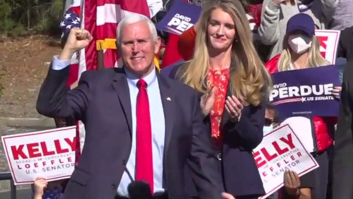 Pence heads to Georgia to whip up GOP support ahead of runoffs