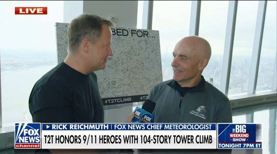 Tunnel to Towers honors 9/11 heroes with 104-story tower climb