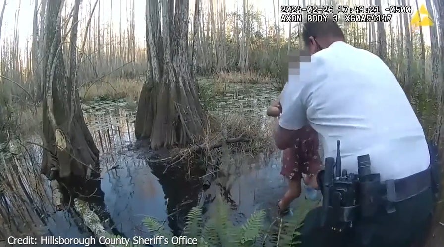 Deputies rescue young Florida girl with autism who wandered into swampy woods