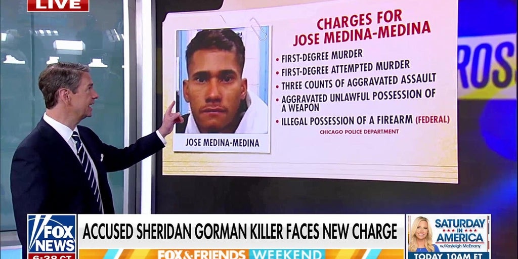 Accused Sheridan Gorman killer faces new federal charges for weapon possession