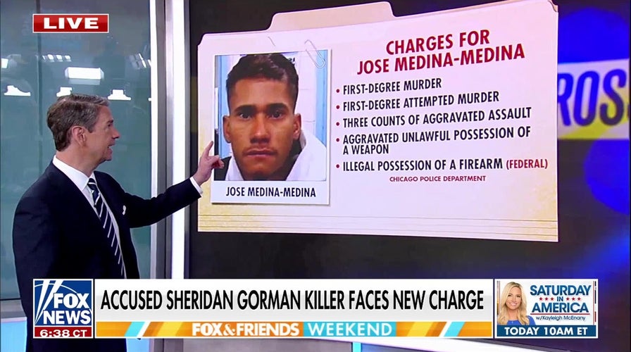 Accused Sheridan Gorman killer faces new federal charges for weapon possession