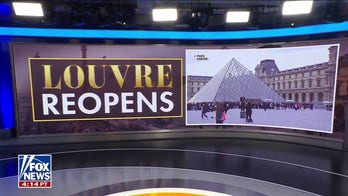 The Louvre reopens amid search for jewel heist suspects