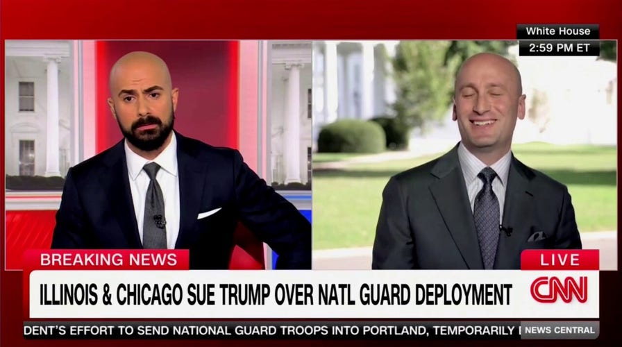 Stephen Miller laughs off CNN host's dumb question about racial profiling