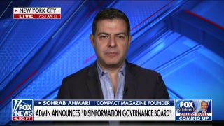‘We should reject liberals' concept of disinformation': Ahmari - Fox News