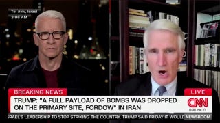 Retired General tells CNN's Anderson Cooper he's 'impressed' by Trump's decision to bomb Iran nuclear sites