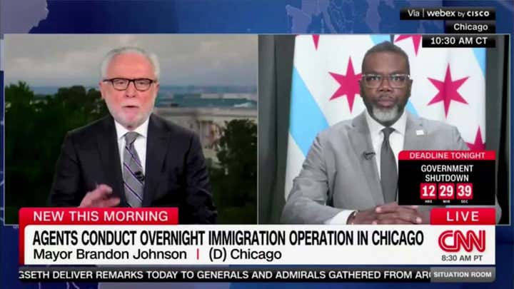 Chicago mayor says 'unstable human' Trump must be 'checked' on military use in US cities