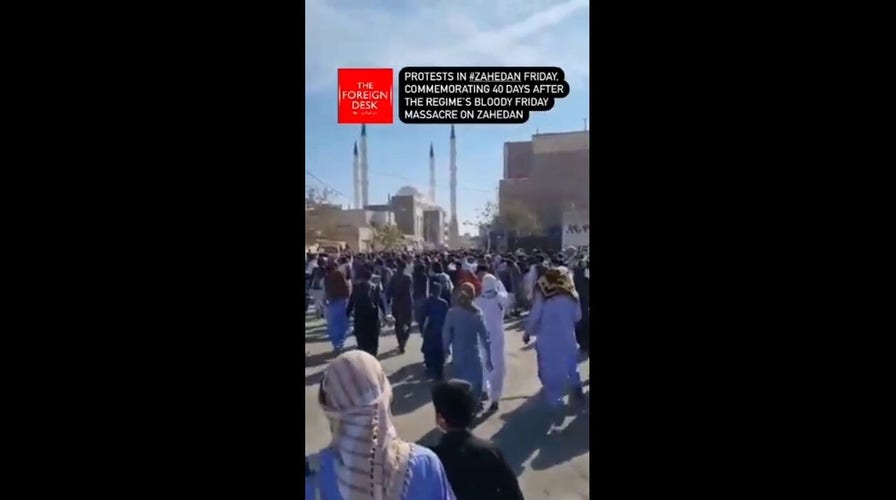 Iranians continue to protest against country's regime.