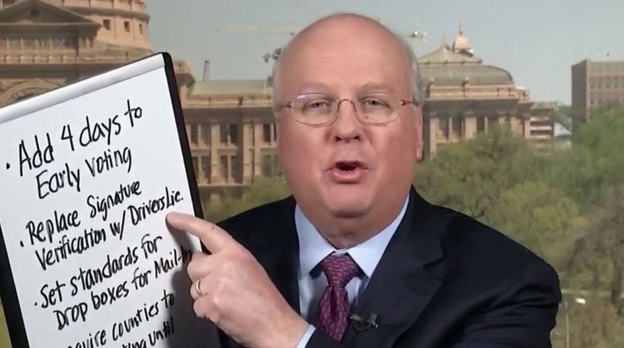 Karl Rove: Biden criticism of new Georgia voting law is 'malarkey'