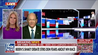 CNN Presidential Debate was a rough start for Biden, but Trump 'flat-out' lied: Sen. Chris Coons - Fox News